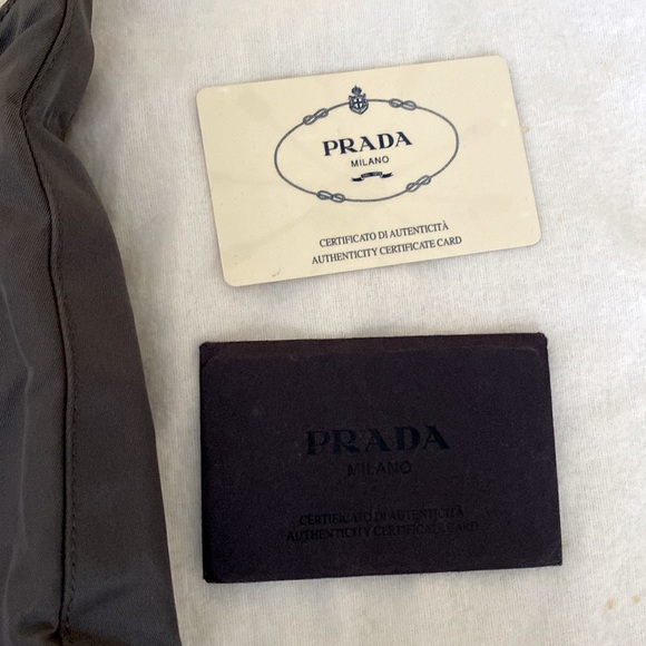 Vintage Prada Tessuto Metallo Ardesia Bag - Picture 4 of 13